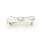 Schaub And Company - Pull, Ribbon, White Mother of Pearl, Polished Nickel, 3'' cc - Polished Nickel