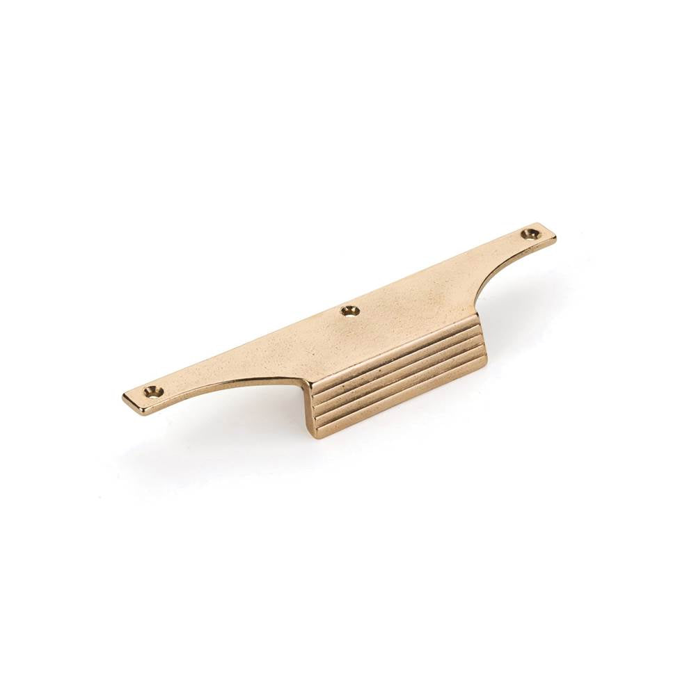 Schaub And Company - Edge Pull, Natural Bronze, 3-1/2'' cc, 8'' Overall - Natural Bronze