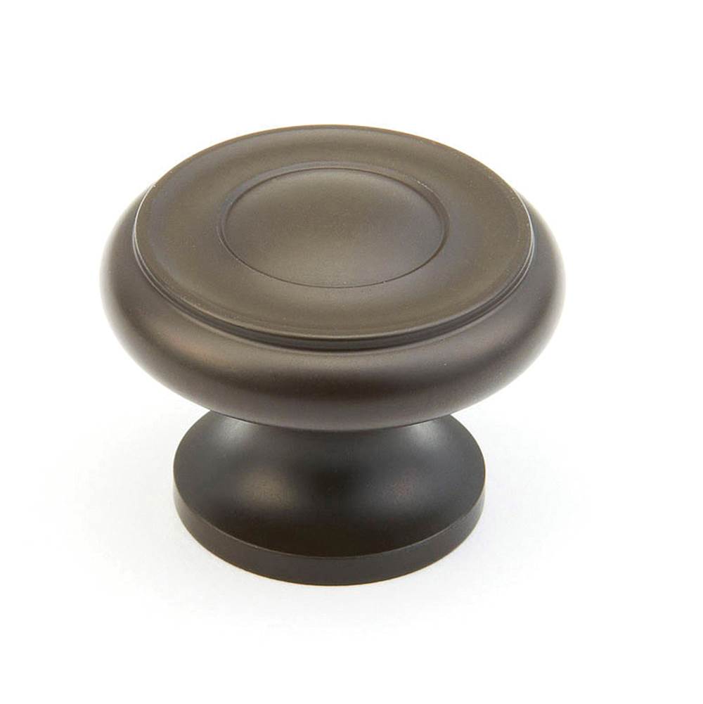 Schaub And Company - Knob, Oil Rubbed Bronze, 1-1/4'' dia - Oil Rubbed Bronze