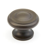 Schaub And Company - Knob, Oil Rubbed Bronze, 1-1/4'' dia - Oil Rubbed Bronze