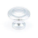 Schaub And Company - Knob, Polished Chrome, 1-1/4'' dia - Polished Chrome