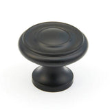 Schaub And Company - Knob, Flat Black, 1-1/4'' dia - Flat Black