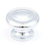 Schaub And Company - Knob,  Polished Chrome, 1-1/2'' dia - Polished Chrome