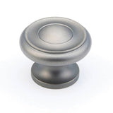 Schaub And Company - Knob, Antique Nickel, 1-1/2'' dia - Antique Nickel