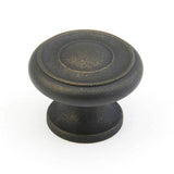 Schaub And Company - Knob, Distressed Bronze, 1-1/2'' dia - Distressed Bronze