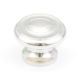 Schaub And Company - Knob, Polished Nickel, 1-1/2'' dia - Polished Nickel