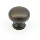 Schaub And Company - Knob, Oil Rubbed Bronze, 1-1/4'' dia - Oil Rubbed Bronze