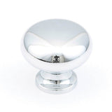 Schaub And Company - Knob, Polished Chrome, 1-1/4'' dia - Polished Chrome