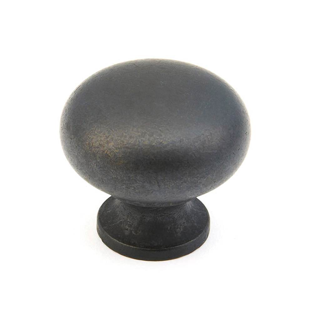 Schaub And Company - Knob, Distressed Bronze , 1-1/4'' dia - Distressed Bronze