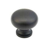 Schaub And Company - Knob, Flat Black, 1-1/4'' dia - Flat Black
