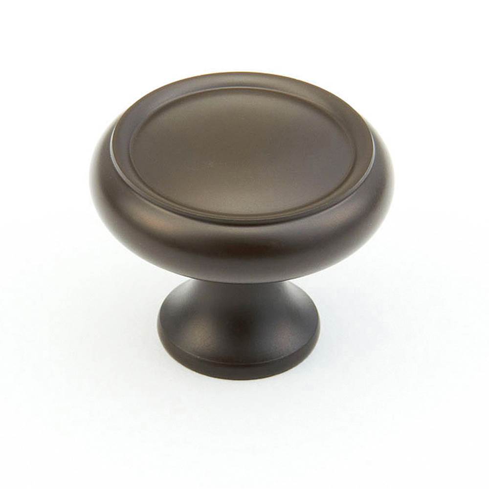 Schaub And Company - Knob, Oil Rubbed Bronze, 1-1/4'' dia - Oil Rubbed Bronze