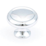 Schaub And Company - Knob, Polished Chrome, 1-1/4'' dia - Polished Chrome