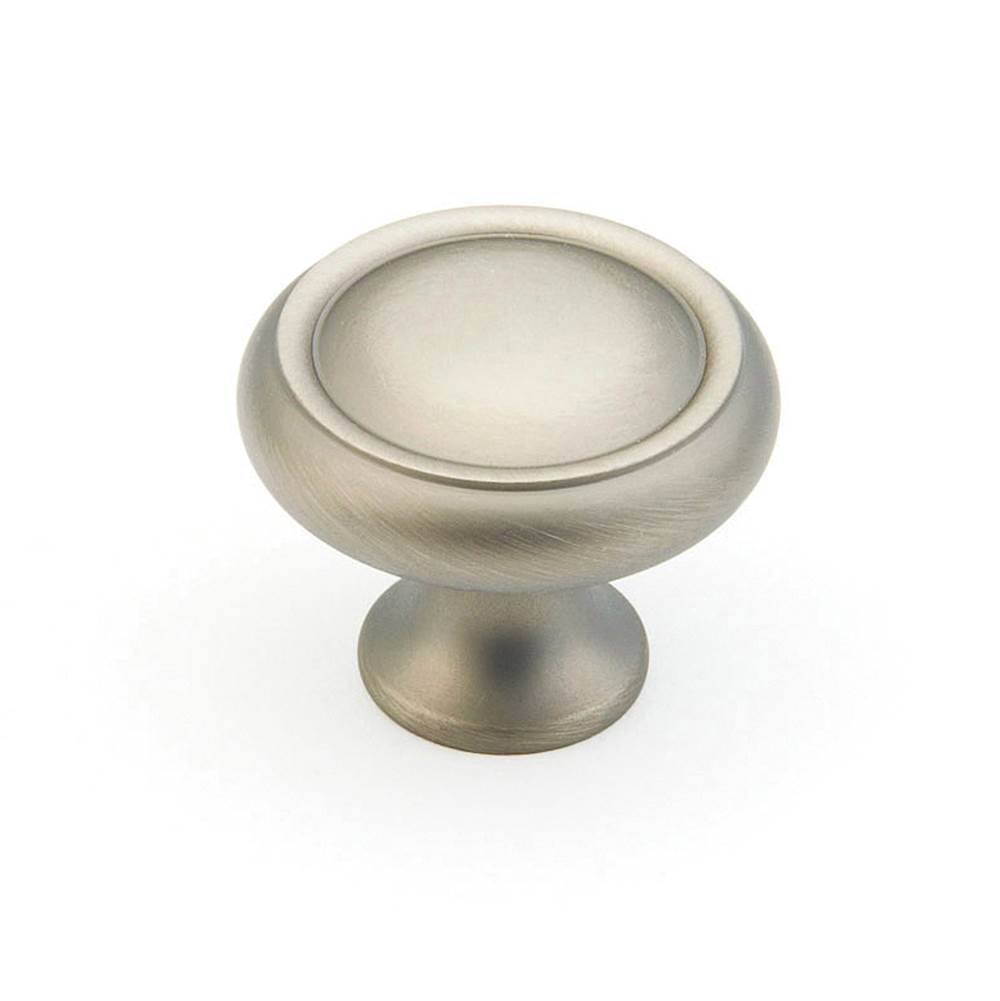 Schaub And Company - Knob, Antique Nickel, 1-1/4'' dia - Antique Nickel