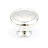 Schaub And Company - Knob, Polished Nickel, 1-1/4'' dia - Polished Nickel