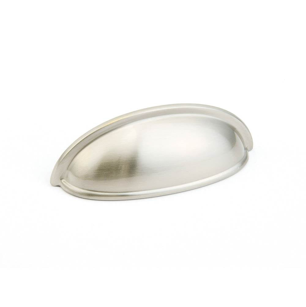Schaub And Company - Cup Pull, Satin Nickel, 3'' cc - Satin Nickel