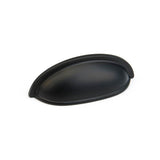Schaub And Company - Cup Pull, Flat Black, 3'' cc - Flat Black