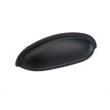 Schaub And Company - Cup Pull, Flat Black,  3'' cc - Flat Black
