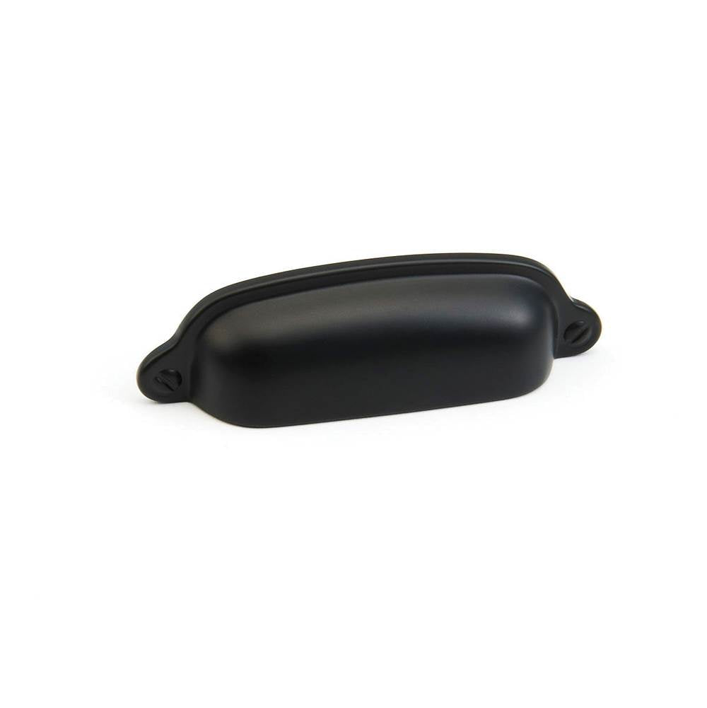 Schaub And Company - Cup Pull, Flat Black, 3'' cc - Flat Black