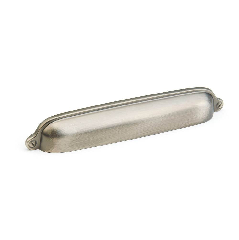 Schaub And Company - Cup Pull,  Antique Nickel, 6'' cc - Antique Nickel
