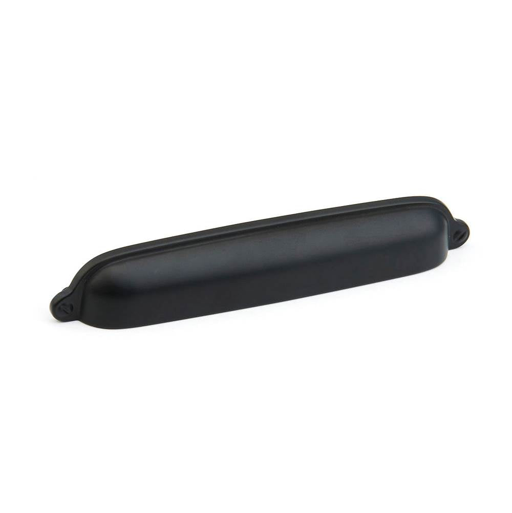 Schaub And Company - Cup Pull, Flat Black, 6'' cc - Flat Black