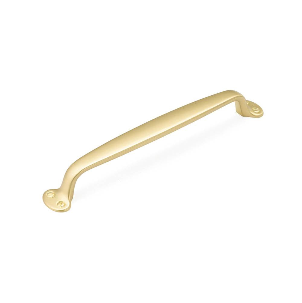 Schaub And Company - Appliance Pull, Satin Brass, 12'' cc - Satin Brass