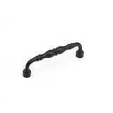 Schaub And Company - Pull, Flat Black, 6'' cc - Flat Black