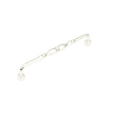Schaub And Company - Concealed Surface, Appliance Pull, Polished Nickel, 12'' cc - Polished Nickel
