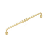 Schaub And Company - Concealed Surface, Appliance Pull, Satin Brass, 15'' cc - Satin Brass