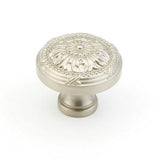 Schaub And Company - Knob, Satin Nickel, 1-1/4'' dia - Satin Nickel