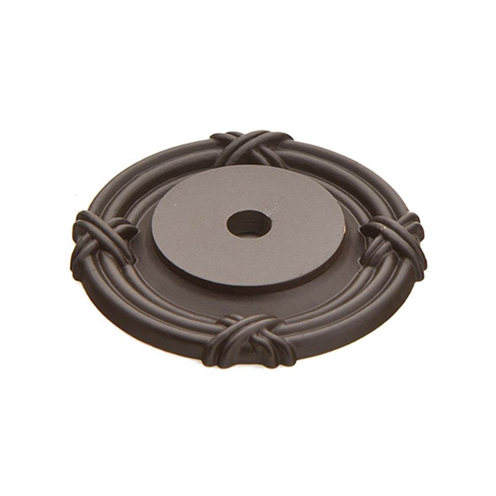 Schaub And Company - Backplate, Oil Rubbed Bronze, 1-1/2'' dia - Oil Rubbed Bronze