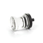 Schaub And Company - Knob, Concave Glass, Oil Rubbed Bronze, 1-1/8'' dia - Oil Rubbed Bronze