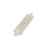 Schaub And Company - Backplate for Knob, Satin Nickel, 4-1/4'' - Satin Nickel