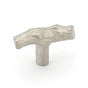 Schaub And Company - Knob, Twig, Antique Silver, 2 '' dia - Antique Silver