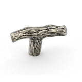 Schaub And Company - Knob, Twig, Italian Nickel, 2'' dia - Italian Nickel