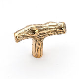 Schaub And Company - Knob, Twig, Natural Bronze, 2 '' dia - Natural Bronze
