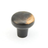 Schaub And Company - Knob, Antique Bronze, 1-1/4'' dia - Antique Bronze