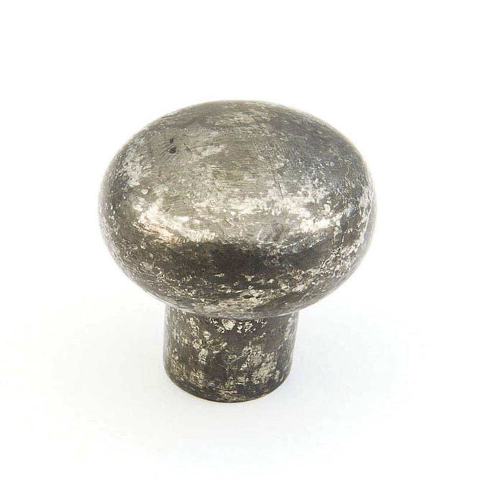 Schaub And Company - Knob, Dark Pewter 1-3/8'' dia - Dark Pewter
