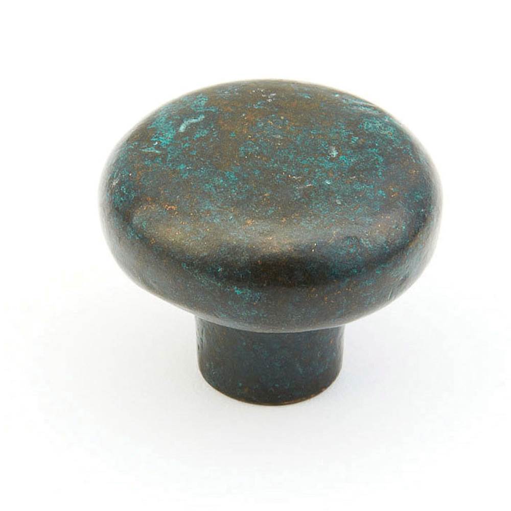 Schaub And Company - Knob, Verde Imperiale, 1-5/8'' dia - Verde Imperiale
