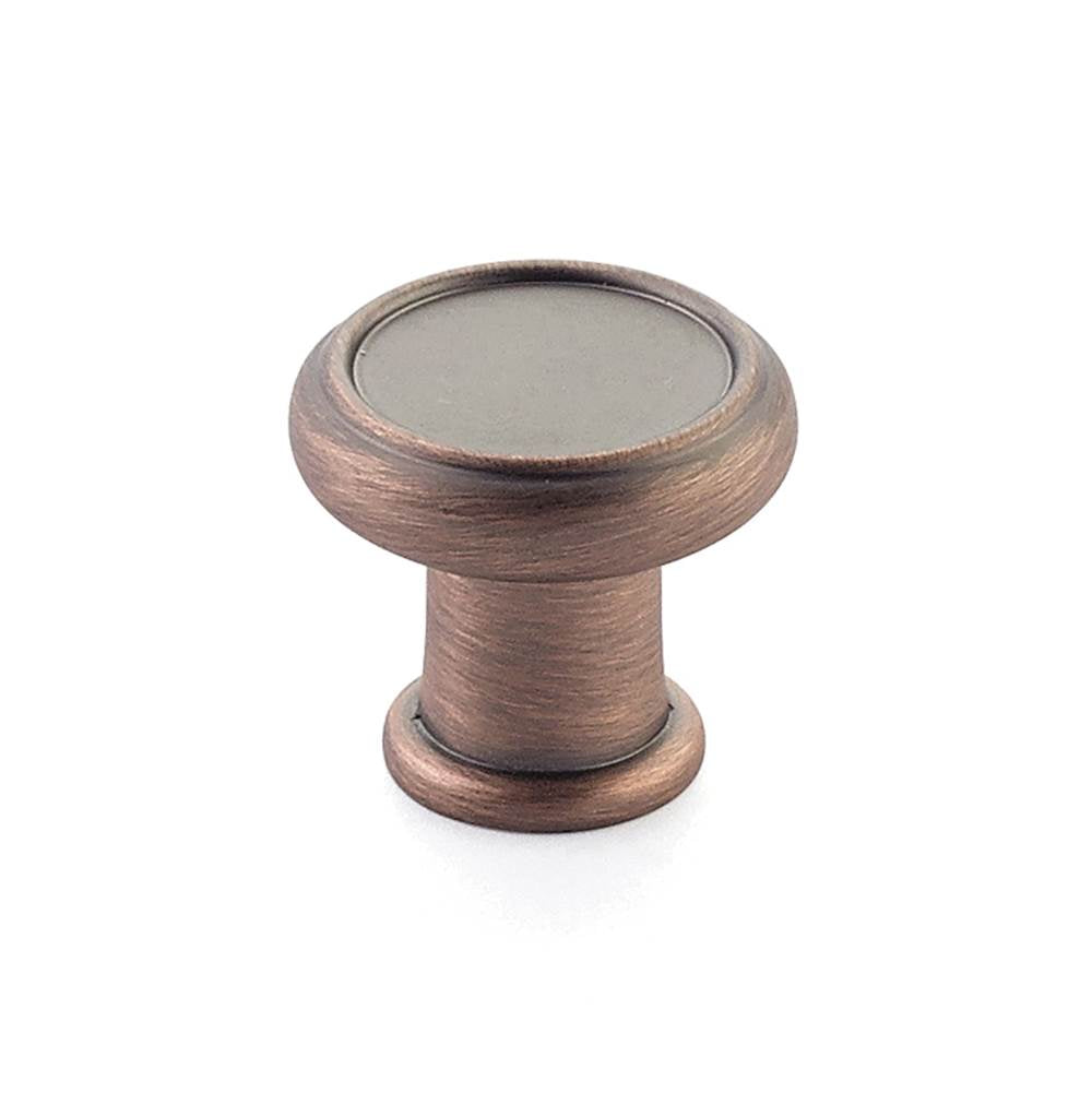 Schaub And Company - Knob, Empire Bronze, 1-1/4'' dia - Empire Bronze