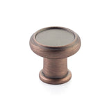 Schaub And Company - Knob, Empire Bronze, 1-1/4'' dia - Empire Bronze