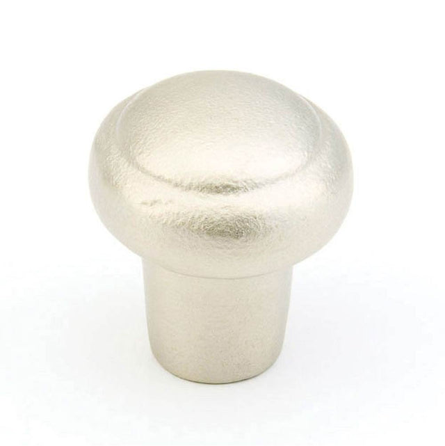 Schaub And Company - Knob, Round, Antique Silver, 1-3/8'' dia - Antique Silver