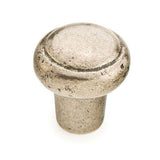 Schaub And Company - Knob, Round, Italian Nickel, 1-3/8'' dia - Italian Nickel