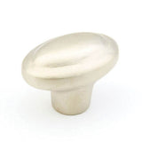 Schaub And Company - Knob, Oval, Antique Silver, 1-7/8'' - Antique Silver