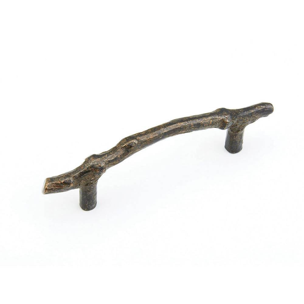 Schaub And Company - Pull, Twig, Antique Bronze, 4'' cc - Antique Bronze