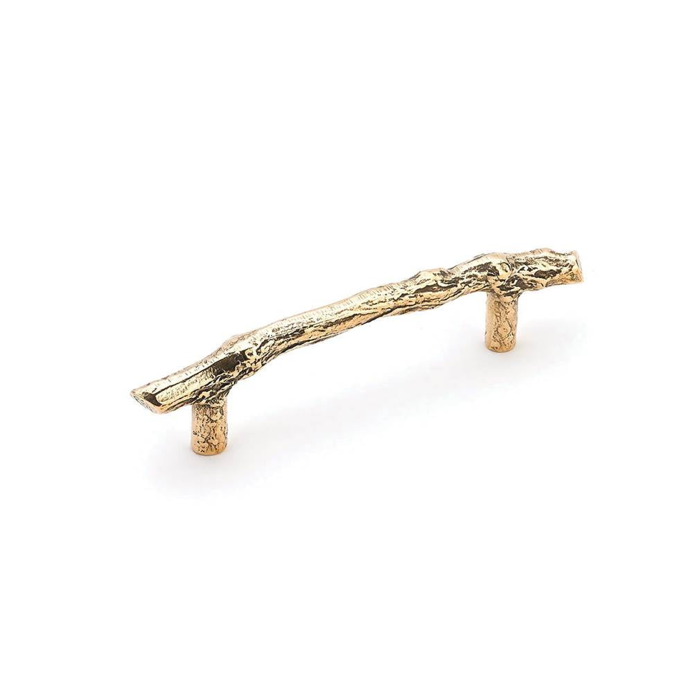 Schaub And Company - Pull, Twig, Natural Bronze, 4'' cc - Natural Bronze