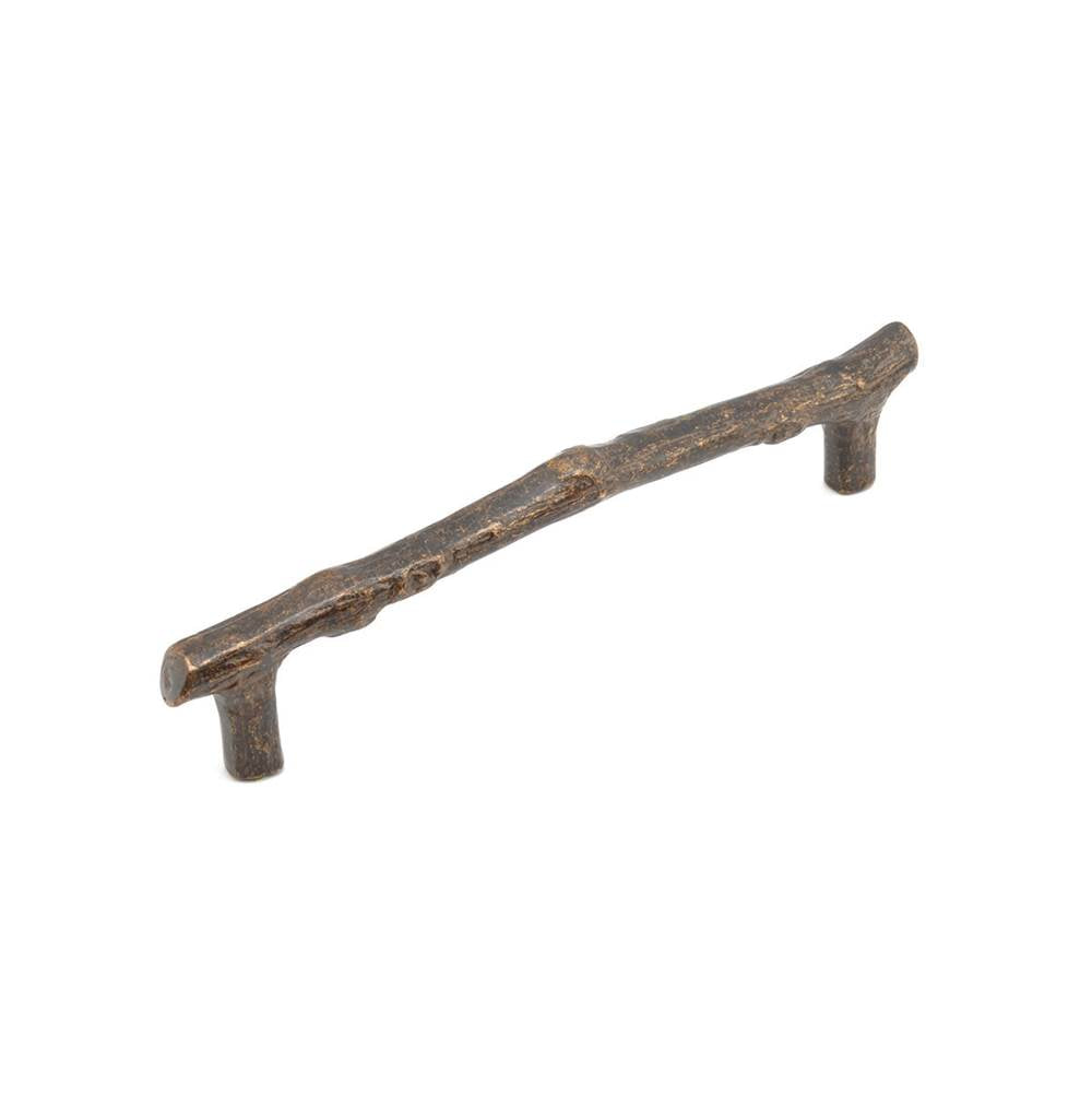 Schaub And Company - Pull, Twig, Antique Bronze, 6'' cc - Antique Bronze