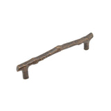 Schaub And Company - Pull, Twig, Antique Bronze, 6'' cc - Antique Bronze