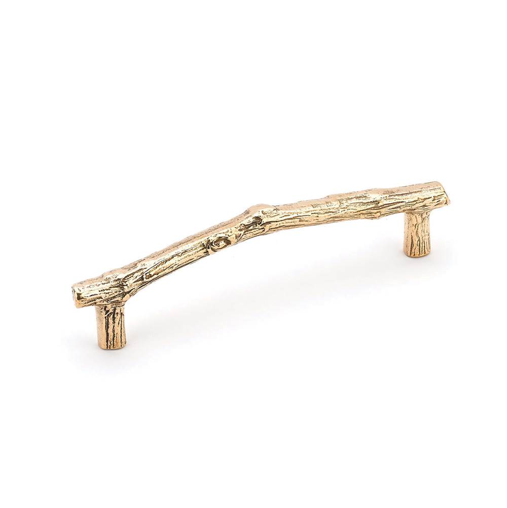 Schaub And Company - Pull, Twig, Natural Bronze, 6'' cc - Natural Bronze