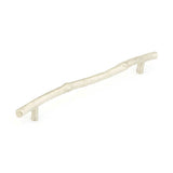 Schaub And Company - Appliance Pull, Twig, Antique Silver, 12'' cc - Antique Silver