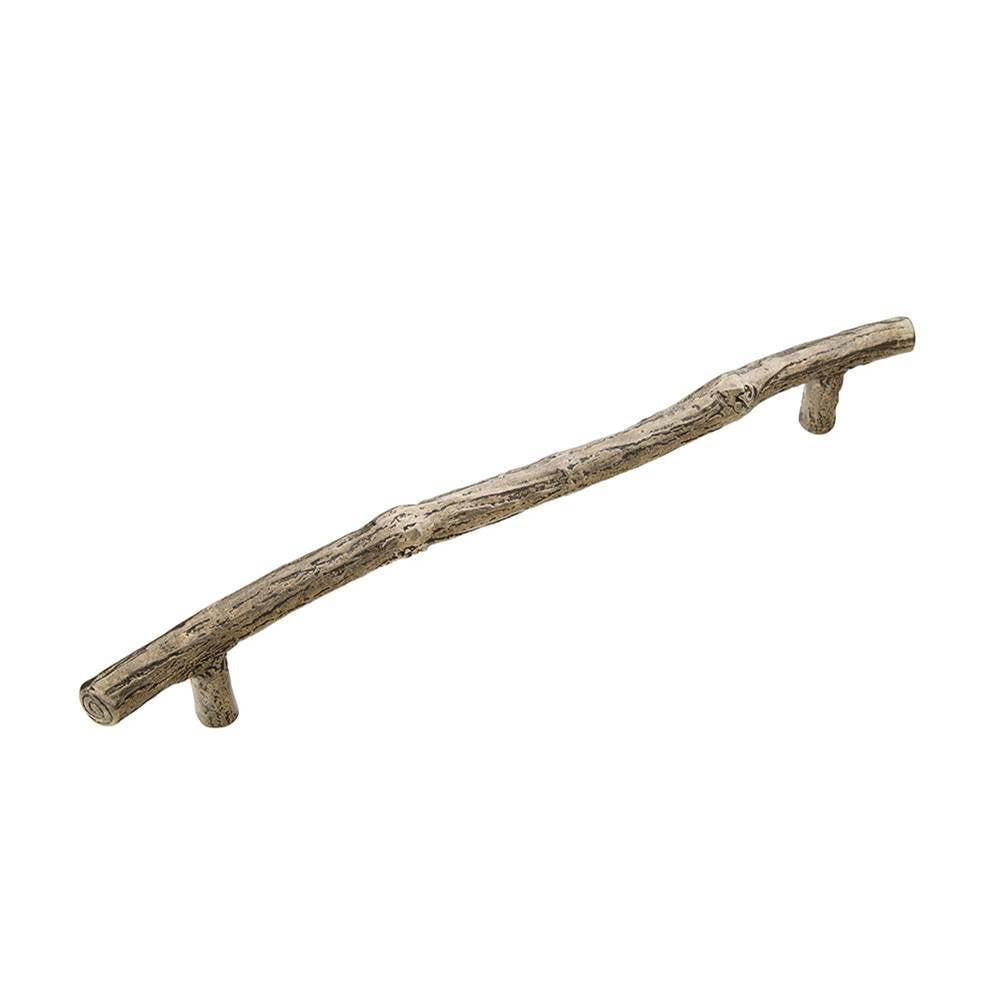 Schaub And Company - Appliance Pull, Twig, Italian Nickel, 12'' cc - Italian Nickel